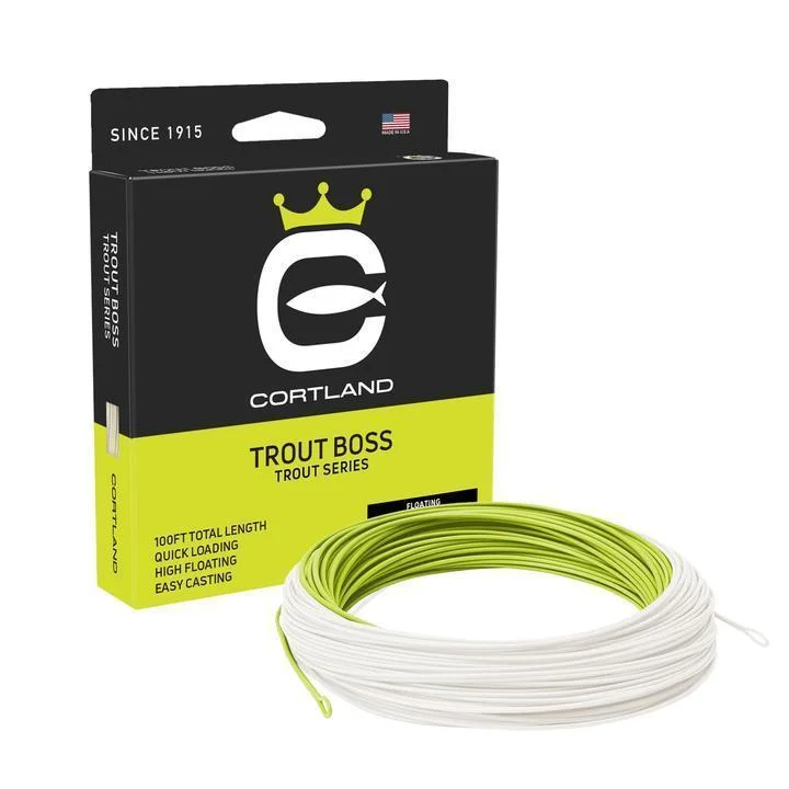 Fishing tackle carry balance-Cortland Trout Boss Fly Line