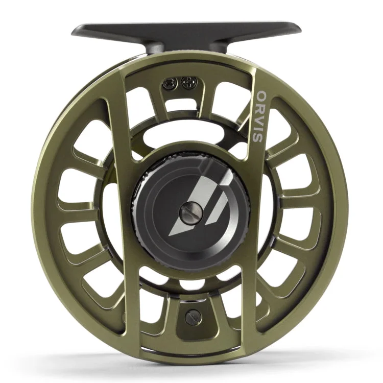 Fishing line thin finish-EX-Demo Orvis Hydros Fly Reel - Matte Olive