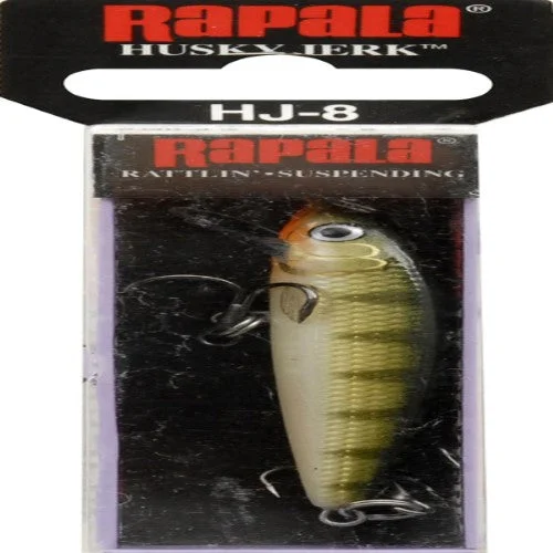 Fishing hook fine steady-Rapala Husky Jerk Yellow Perch