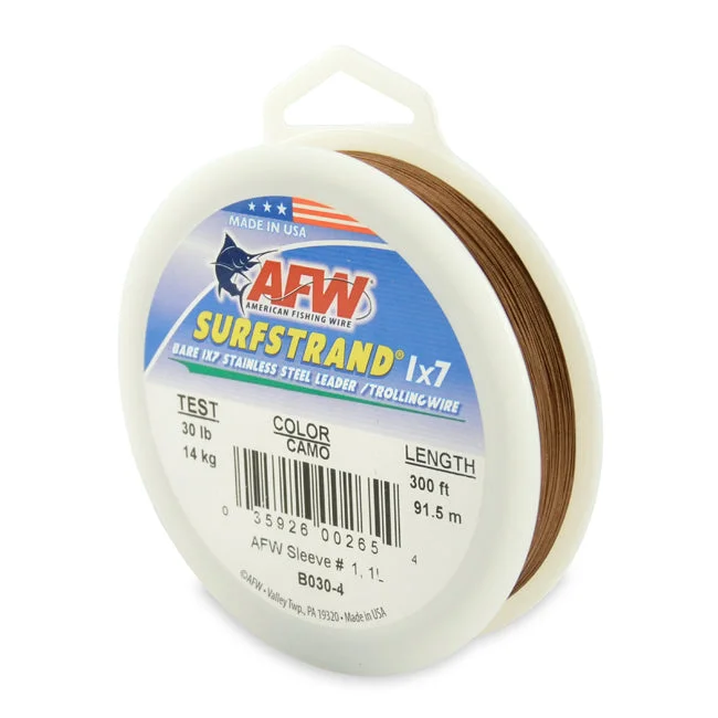 Fishing hook rust control-AFW Surfstrand Wire 30#