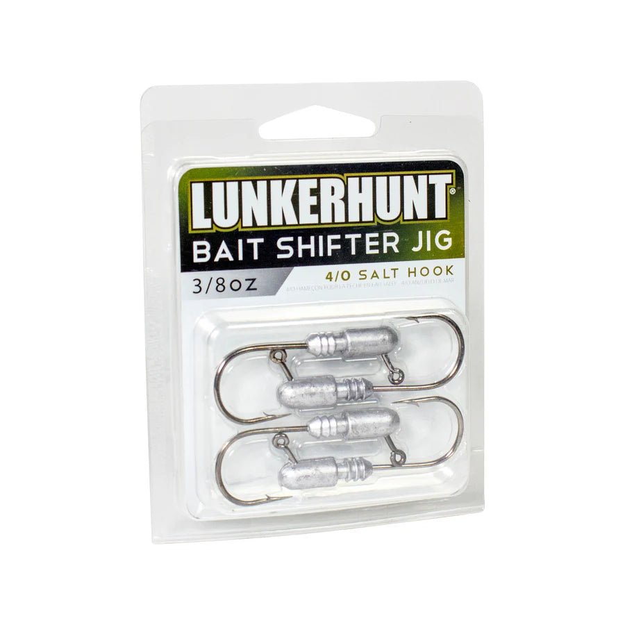 Fishing bait live steady-Lunkerhunt Bait Shifter Jig Qty 4 Unpainted