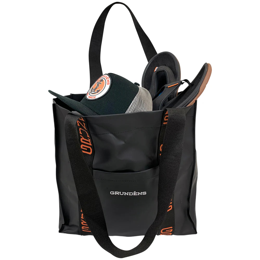 Fishing reel low control-Grundéns Tote Bag