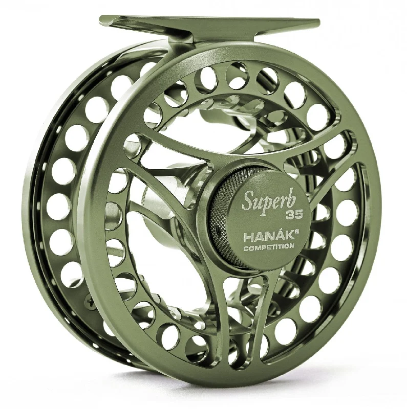 Fishing bait scent lock-Hanak Superb XP Fly Reel 1-3 Weight