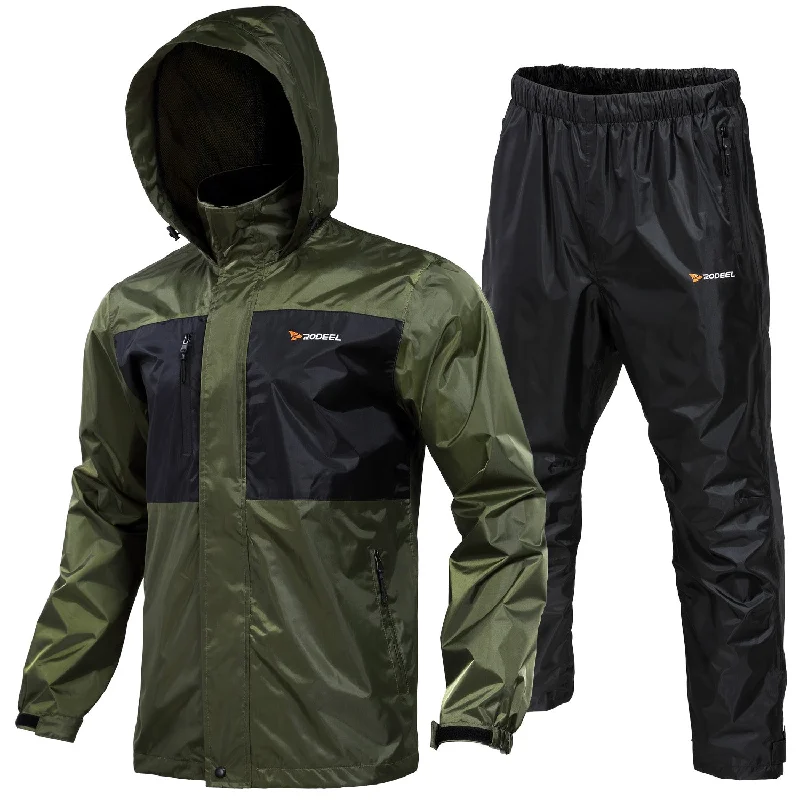 Baitcasting reel precision-Waterproof Fishing Rain Suit for Men