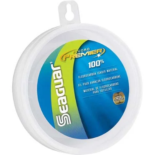 Fishing tackle carry precision-Seaguar Fluoro Premier Fluorocarbon Leader Material 25yds - 60FP25