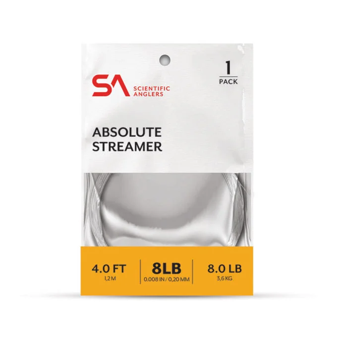 Fishing hook durable lock-Scientific Anglers Absolute Streamer Leader